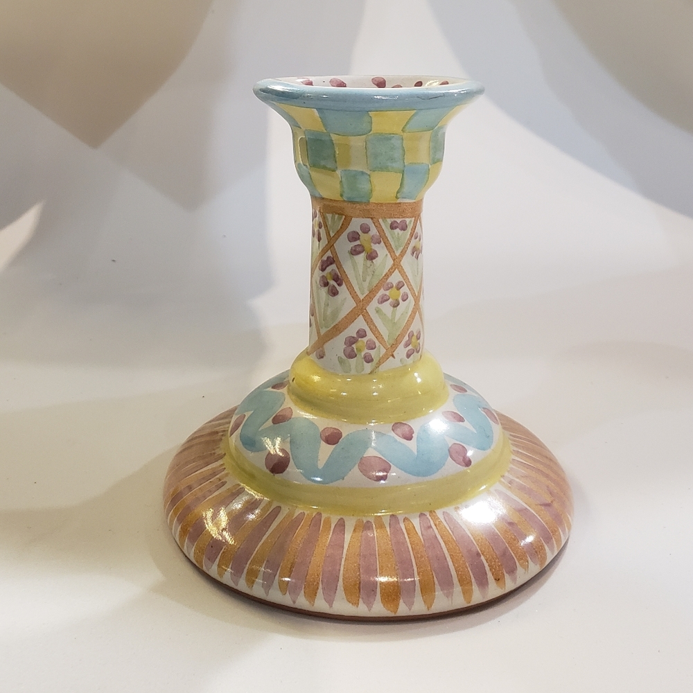 MacKenzie & Childs Candle vintage Candlestick